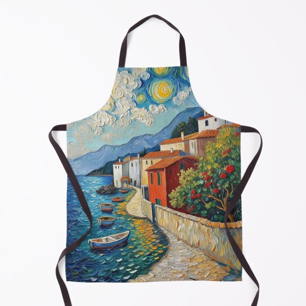 Item preview, Seaside town in the Mediterranean designed and sold by sid1802.