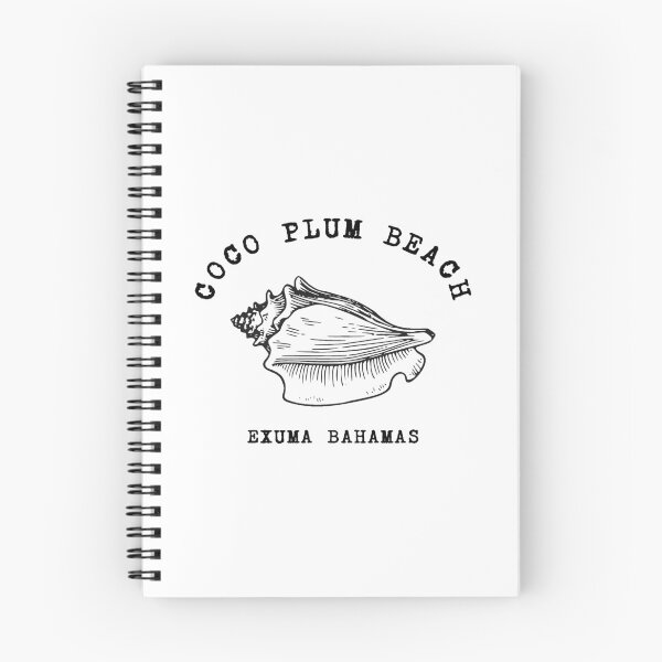 Item preview, Coco Plum Beach - Bahamas (with Black Lettering) designed and sold by VelvetRoom.