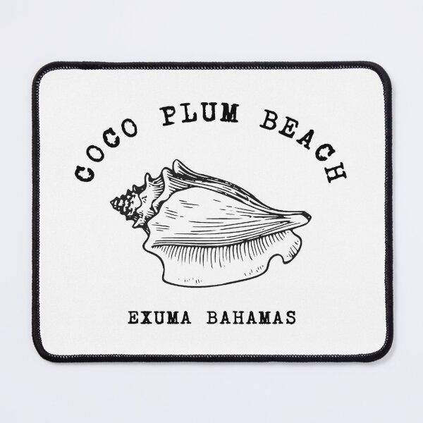Item preview, Coco Plum Beach - Bahamas (con letras negras) designed and sold by VelvetRoom.