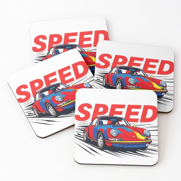 Item preview, Porsche vintage estilo pop art designed and sold by estampavibe.