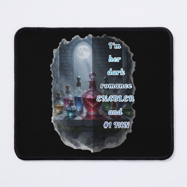 Item preview, Champion of Dark Romance Fun, Dark Romance Enabler #1 Fan Potion Witch Moon Gothic, Fantasy Art designed and sold by DarkRomanceMom.