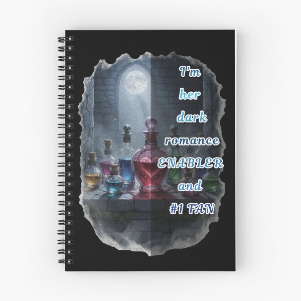 Item preview, Champion of Dark Romance Fun, Dark Romance Enabler #1 Fan Potion Witch Moon Gothic, Fantasy Art designed and sold by DarkRomanceMom.