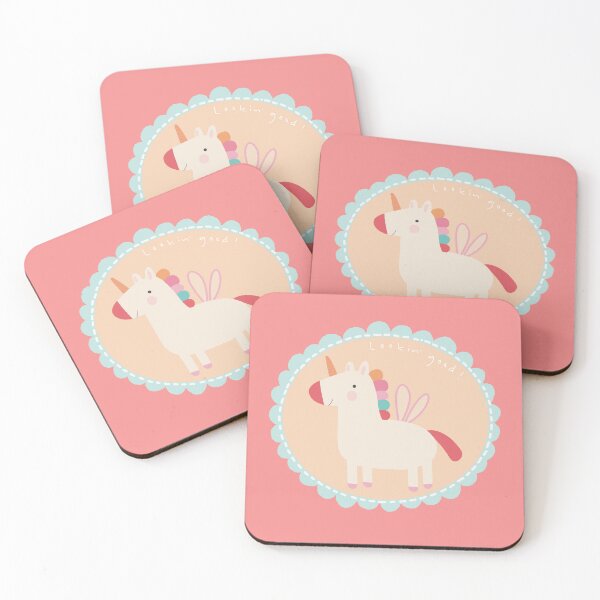 Item preview, Happy Unicorn that shines of good selfesteem designed and sold by marina63.