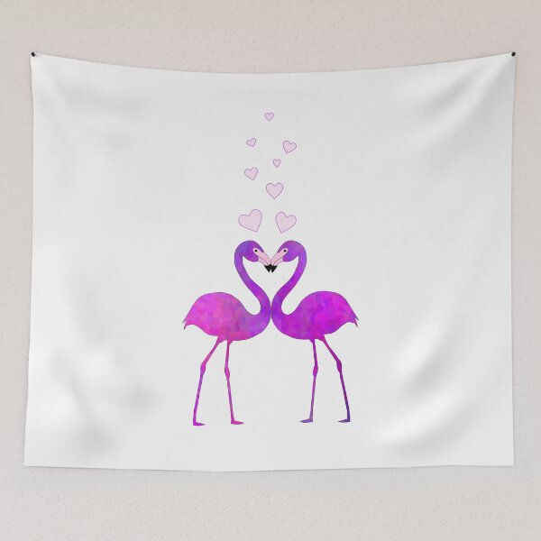 Item preview, Funny Valentines Day Flamingo designed and sold by Sartoris Art.
