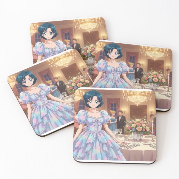 Item preview, Sailor Mercury Dinner Party designed and sold by Solace Sparkles.
