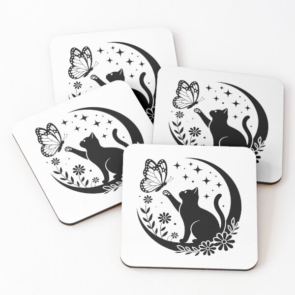 Item preview, Cat and Butterfly designed and sold by jkrphoto.
