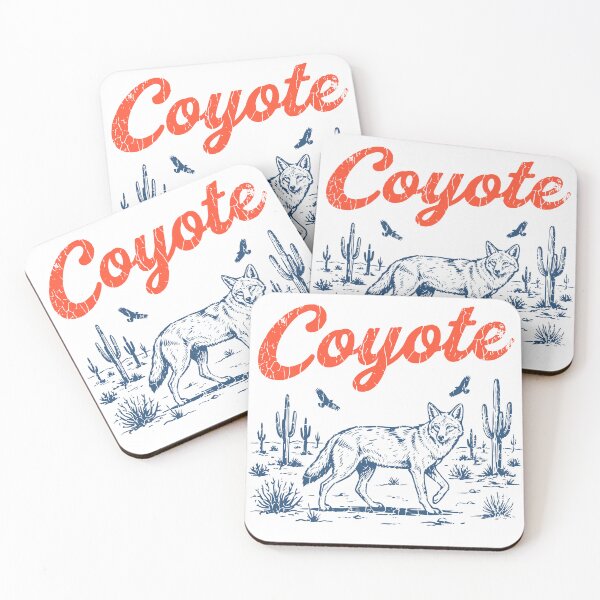 Item preview, Vintage Coyote Retro Western Desert 90s Graphic designed and sold by EvrmoodCo.