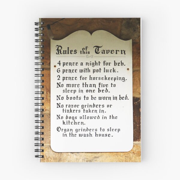 Item preview, Rules of this Tavern designed and sold by MarkSmalley.