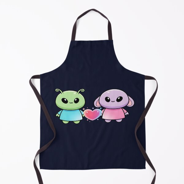 Item preview, Cute Alien Couple In Love - Universal Connection designed and sold by Dakson Design - Fantasy Art.