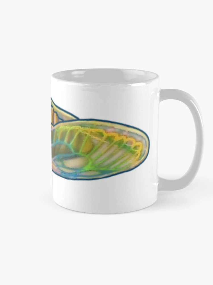 Thumbnail 3 of 6, Coffee Mug, Cicada Lessons designed and sold by RuneLabyrinth.