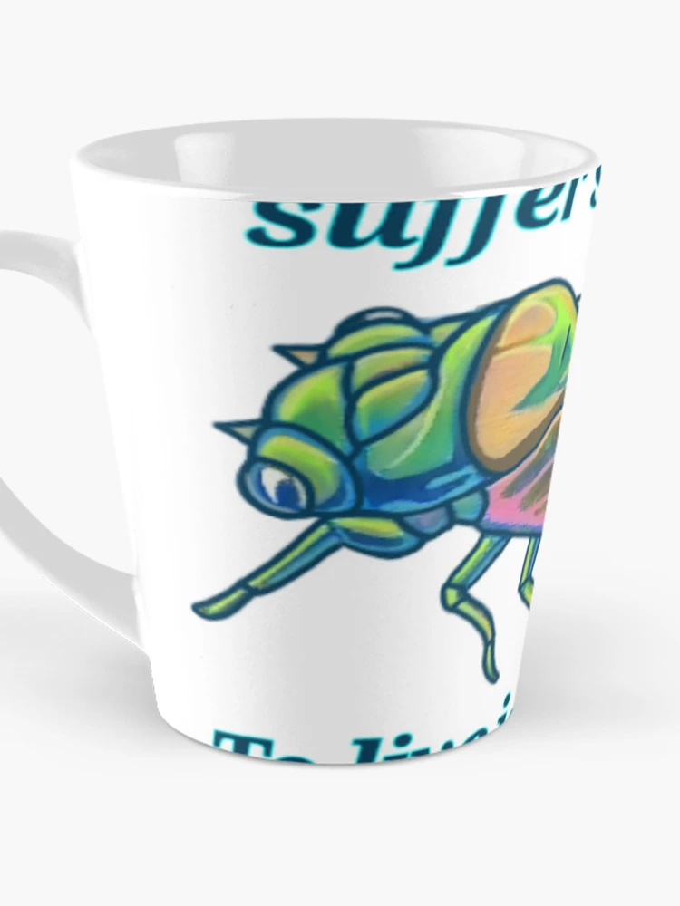 Thumbnail 3 of 4, Coffee Mug, Cicada Lessons designed and sold by RuneLabyrinth.