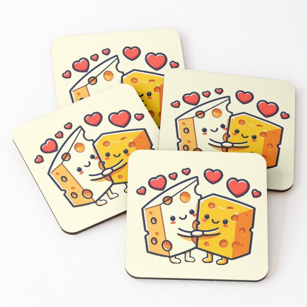 Item preview, Funny Hugging Cheese - You Are My Cheddar Half Valentine designed and sold by GREENZ0NE.