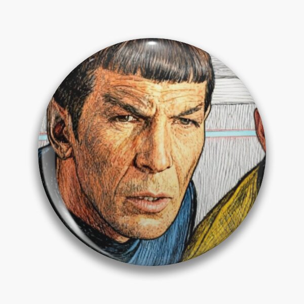 Item preview, Captain Kirk and Mr. Spock designed and sold by sid1802.