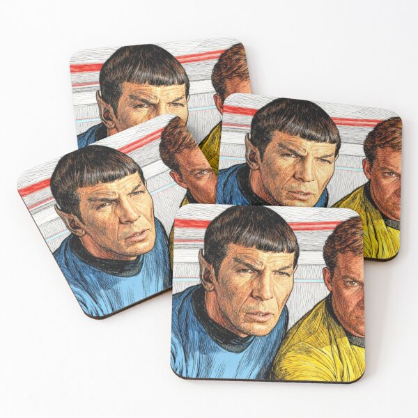 Item preview, Captain Kirk and Mr. Spock designed and sold by sid1802.