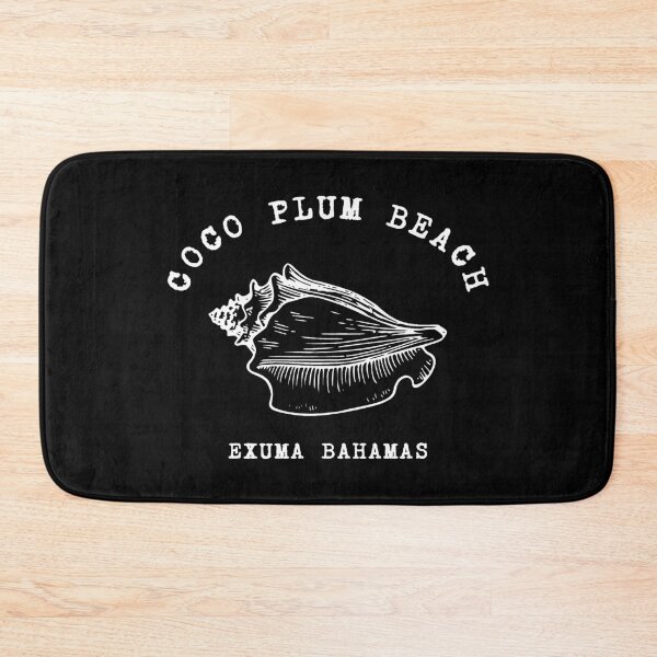 Item preview, Coco Plum Beach - Bahamas (with White Lettering) designed and sold by VelvetRoom.
