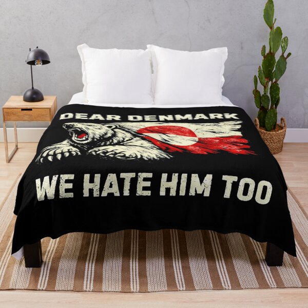 Item preview, Dear-Denmark-We-Hate-Him-Too designed and sold by Starry Night Creative Art.