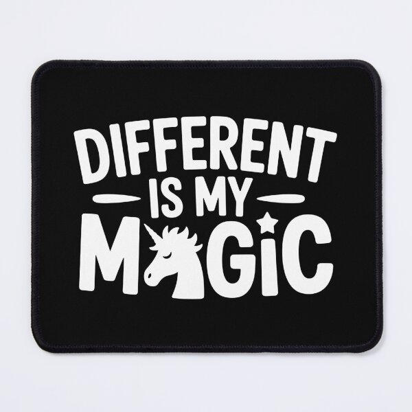 Item preview, Different Is My Magic designed and sold by theartfulaspie.