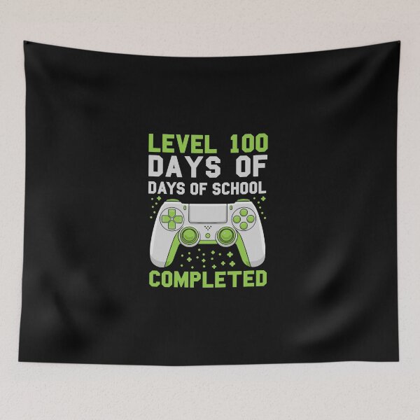Item preview, Level 100 Days of School Unlocked Boys 100th Day of School   designed and sold by Evaevonechi.