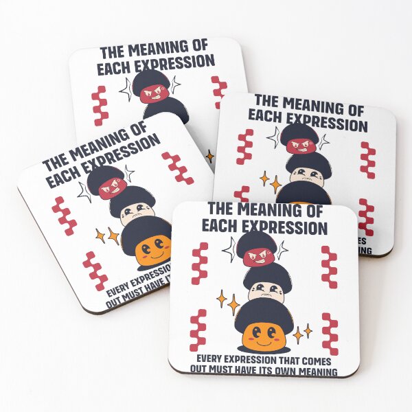 Item preview, The meaning of each expression designed and sold by Faissal Thomass.