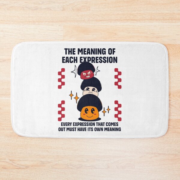 Item preview, The meaning of each expression designed and sold by Faissal Thomass.