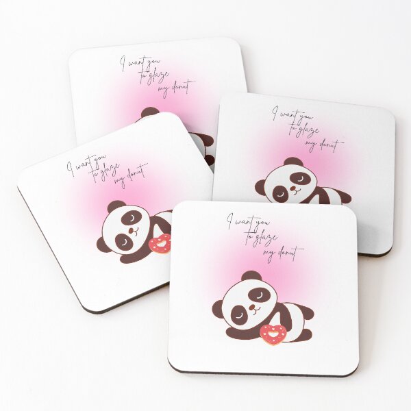 Item preview, Panda donut designed and sold by Buttonsadorn .