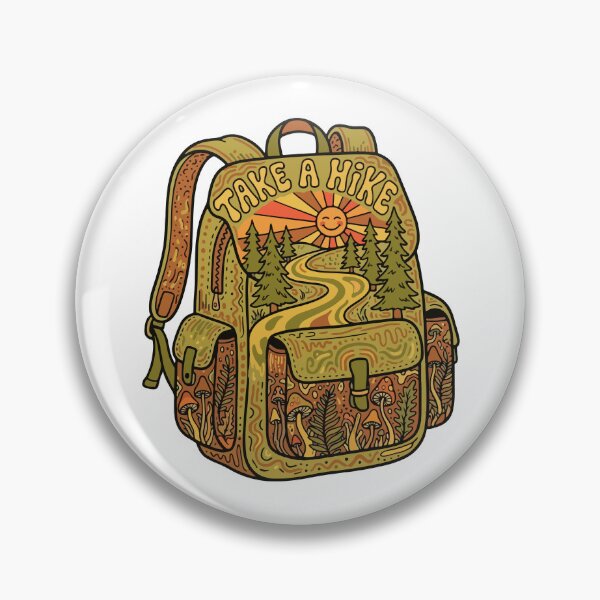 Item preview, Hiking Backpack Nature Design designed and sold by AliveStyle.
