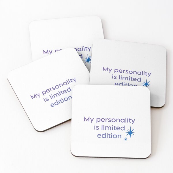 Item preview, funny text my personality is limited edition designed and sold by etherealpattern.