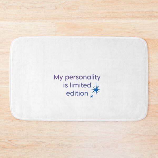 Item preview, funny text my personality is limited edition designed and sold by etherealpattern.