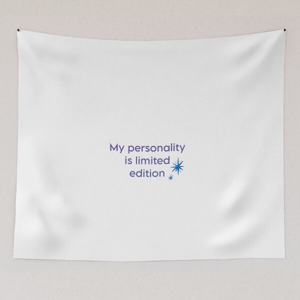 Item preview, funny text my personality is limited edition designed and sold by etherealpattern.