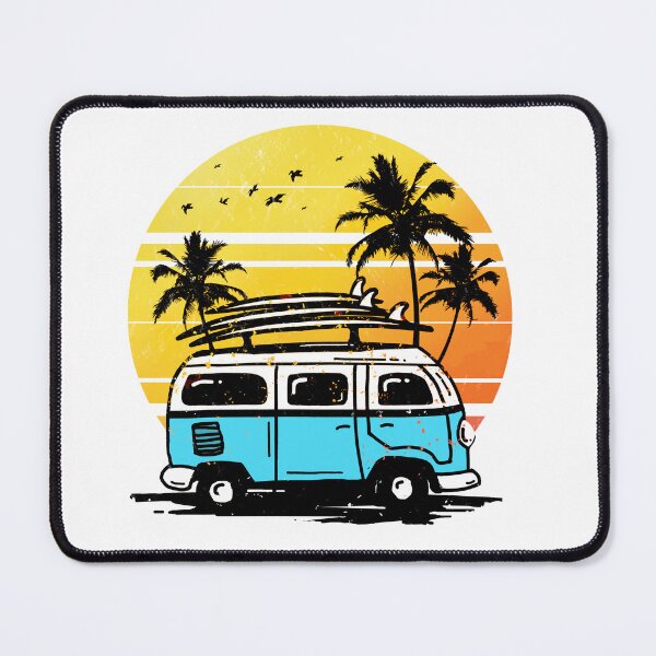 Item preview, Beach Camper Van Sunset designed and sold by shantiru.