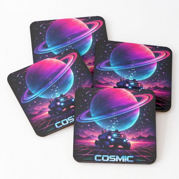 Item preview, Cosmic Synthwave Explorer designed and sold by masatomio.