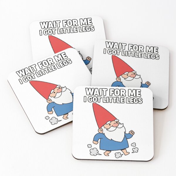 Item preview, Wait for Me I Got Little Legs - Funny Short Height Gnome designed and sold by One More T-shirt.