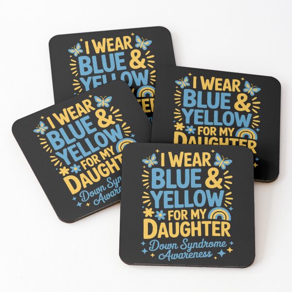Item preview, i wear blue and yellow for my daughter designed and sold by jkrphoto.
