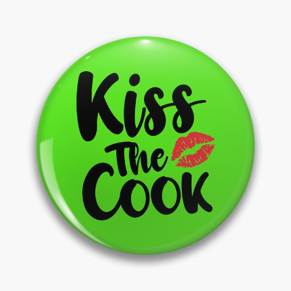 Item preview, Kiss The Cook. Funny Cooking Quote. Novelty Cooking. Kitchen Quote.  designed and sold by DesignHouse07.
