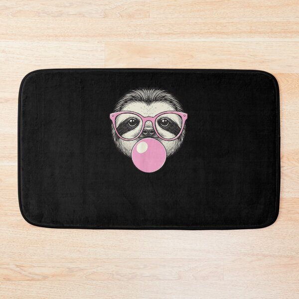 Item preview, Just Hanging Around Sloth With Glasses Bubblegum designed and sold by salmzouriart.
