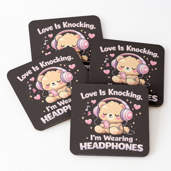 Item preview, Love Is Knocking – Introvert Anti-Valentine designed and sold by Irysek.