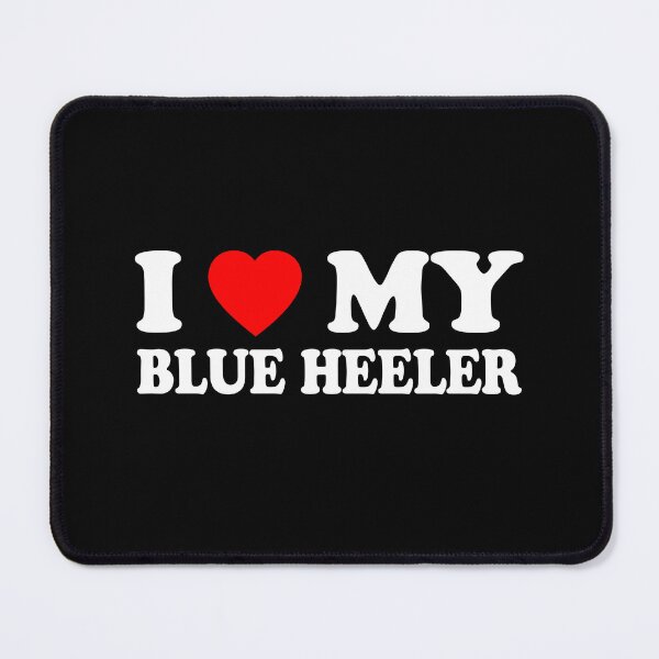 Item preview, I Love My  Blue Heeler Heart Dog Gift designed and sold by Guarddogdrive.