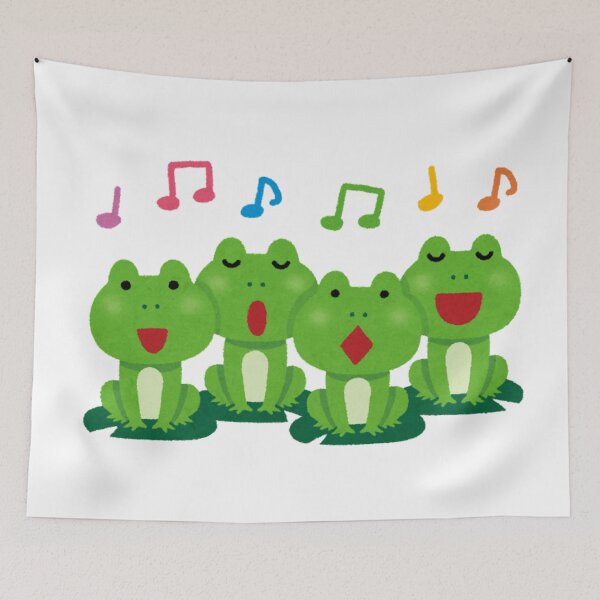 Item preview, Vibing Frog Cottagecore Frog with Headphones designed and sold by ELK20.