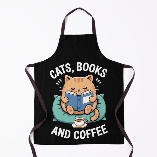Item preview, Cat Book and Coffee designed and sold by jkrphoto.