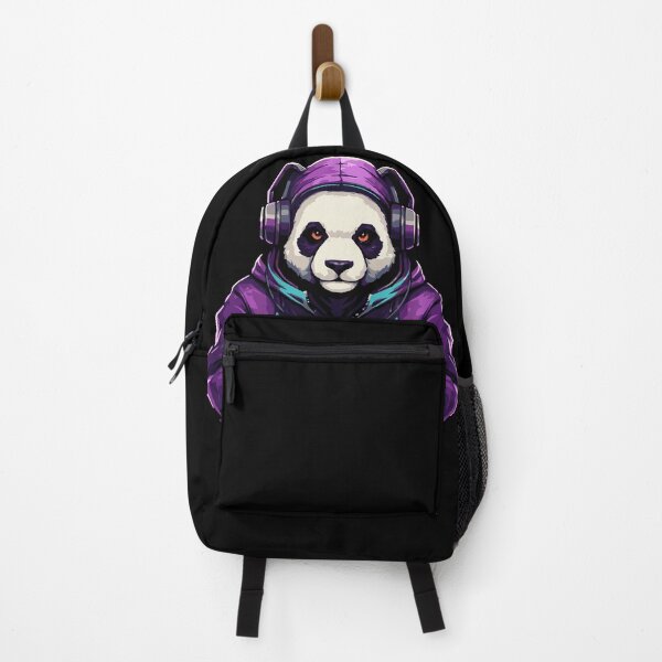 Item preview, Gaming Panda – Streetwear Panda with Headphones designed and sold by Qbi Cycle & Co. – Cycling Apparel & Accessories.