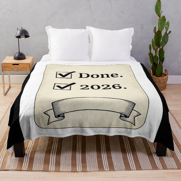 Item preview, intage Done 2026 Checklist Graduation Milestone Art  Main Tag designed and sold by Silent Watch Threads..