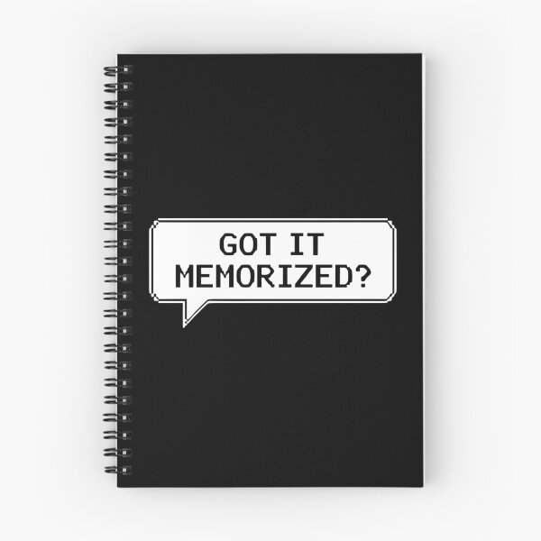 Item preview, Got it Memorized Speech Bubble designed and sold by PopStars1993.