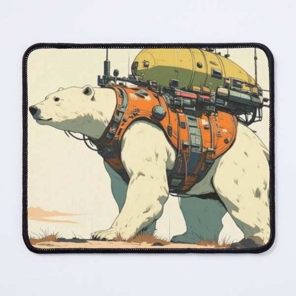 Item preview, Roaming Bear with Tech to Spare (V2) designed and sold by SabaMirzique.
