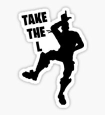fortnite take the L Sticker