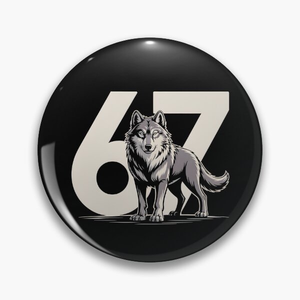 Item preview, Wolf 67 – Strong Spirit Animal Illustration designed and sold by SoftStyleStudio ⭐⭐⭐.
