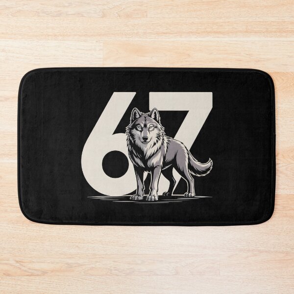 Item preview, Wolf 67 – Strong Spirit Animal Illustration designed and sold by SoftStyleStudio ⭐⭐⭐.