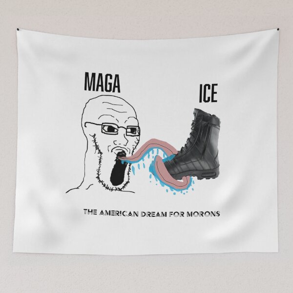 Item preview, MAGA: The American Dream for Morons designed and sold by PopCultureArtShop.