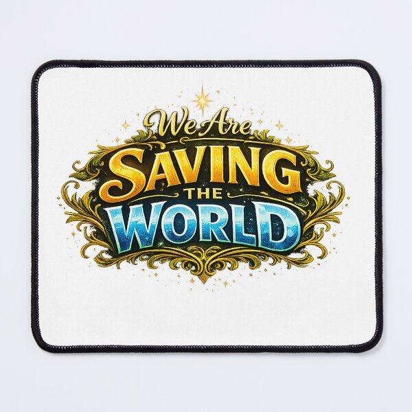 Item preview, We Are Aaving The World designed and sold by VisionOfLife.
