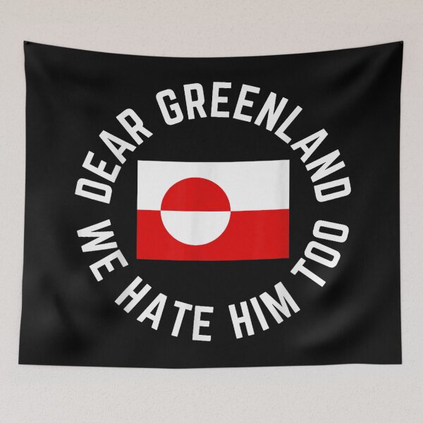 Item preview, Greenland is Not For Sale designed and sold by oldpussboss.