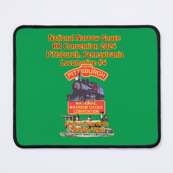 Item preview, National Narrow Gauge RR Convention 2024, Shelly's Train Store, Vintage, Classic, Archaic, Collectible Train Logos, Rail & Railroad Logos, train stickers, magnets, t-shirts, posters & more designed and sold by MoreEZUSA-Here.